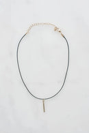 Choker with Gold Pendant