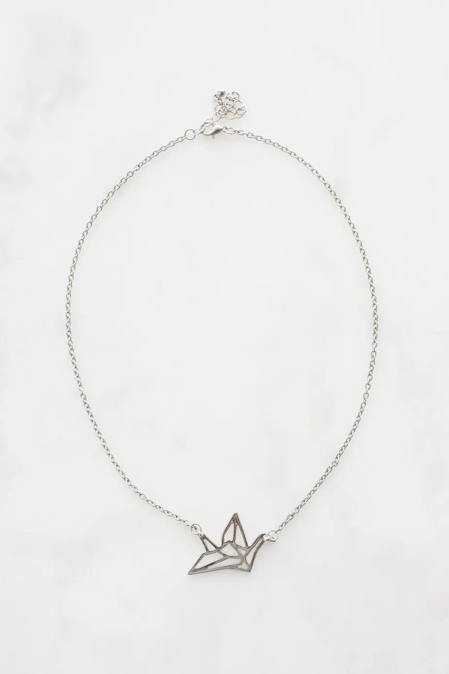 Origami Crane Necklace